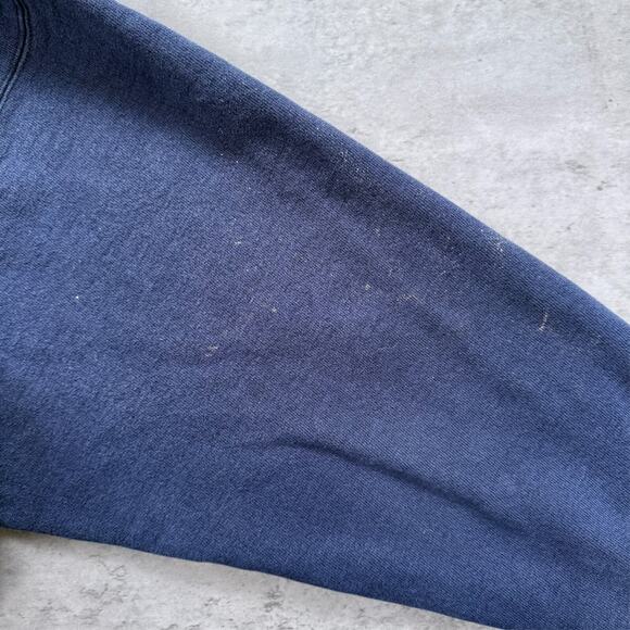 Vintage Champion Reverse Weave West Chester University Blue Hoodie - Picture 10 of 10